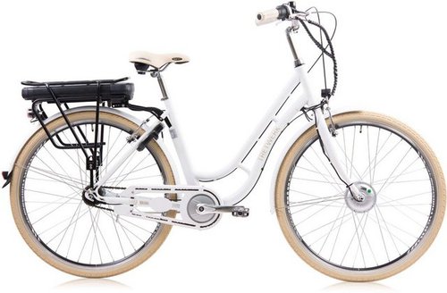 Tretwerk E-Bike »Traveler Retro«, 7 Gang, Nabenschaltung, Frontmotor 250 W