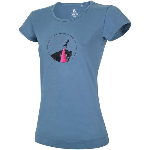 Ocun Damen Classic Organic Rainbow T-Shirt