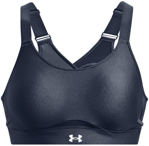 Under Armour Women's Infinity Crossover High Support Bra - Downpour Gray/White