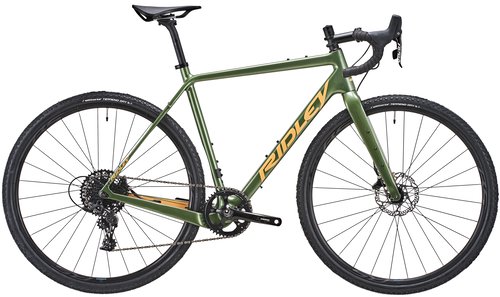 Ridley Kanzo C Carbon Apex1 Disc Gravelbike (2022) - Khaki/Gold