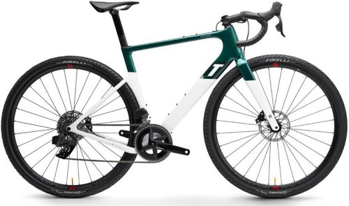 3T Exploro Race Force AXS 2X Gravelbike (2021) - Emerald/White