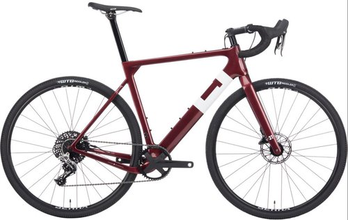 3T Exploro Pro Rival 1x Gravelbike (2022) - Cherry