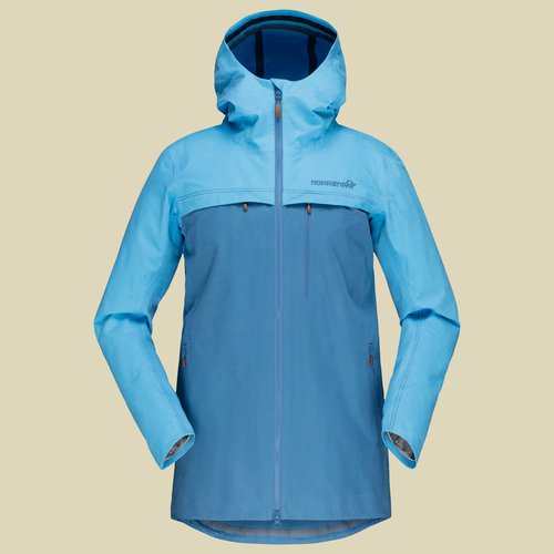 Norrøna Svalbard Cotton Jacket Women Damen Anorak Größe S heritage blue/coronet blue