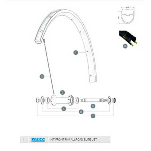Mavic Allroad Elite Ust Felge