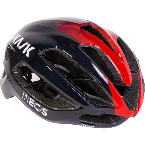 KASK Protone Icon (WG11) Team Ineos Grenadiers Road Cycling Helmet - Blue/Red