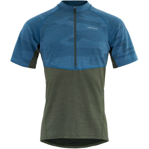 Devold Herren Standal Merino Zip Neck T-Shirt