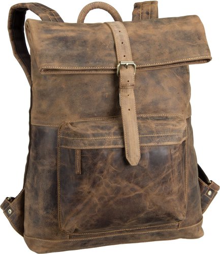 Greenburry Rucksack / Daypack Vintage 1671 Rucksack Brown (18.5 Liter)