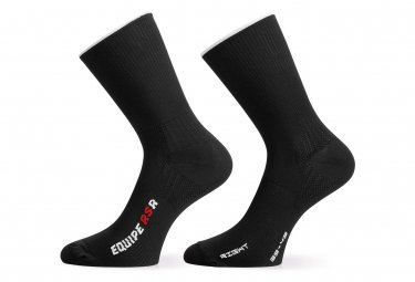 Assos paar lange socken rsr socken schwarz