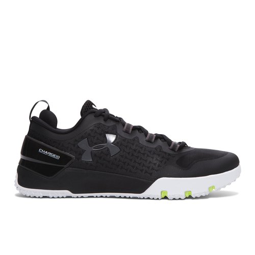 Under Armour Men's Charged Ultimate Low Training Shoes - Black/White - US 11.5/UK 10.5 - Black/White