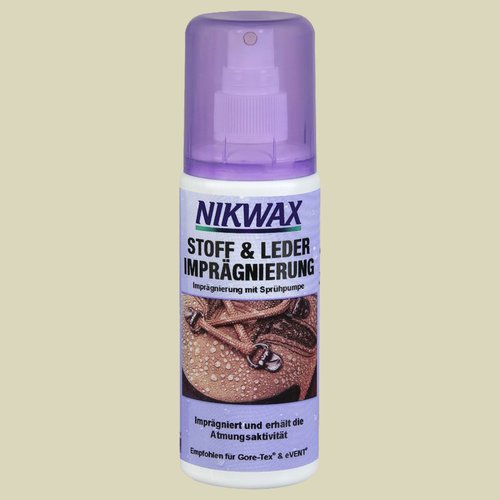 Nikwax Stoff &amp; Leder Imprägnierung Spray-On 125ml Inhalt 125 ml