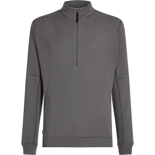Icebreaker Herren 260 Waffle Knit Wander Half Zip Longsleeve
