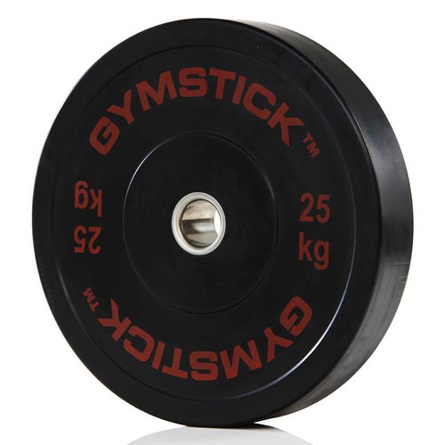 Gymstick Bumper Plat 25kg Unit Schwarz 25 Kg