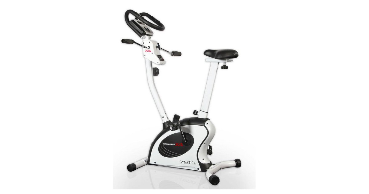 Gymstick Crank X4 Exercise Bike Schwarz