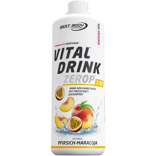 Best Body Nutrition Low Carb Nutrition Vital Drink Pfirsich-Maracuja