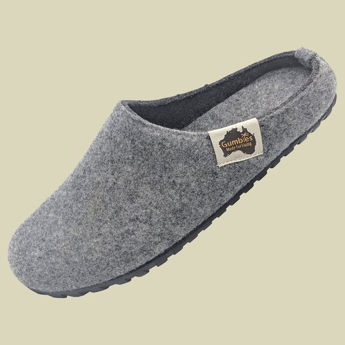 Gumbies Outback Slipper Men/Women Größe 37 Farbe grey/charcoal