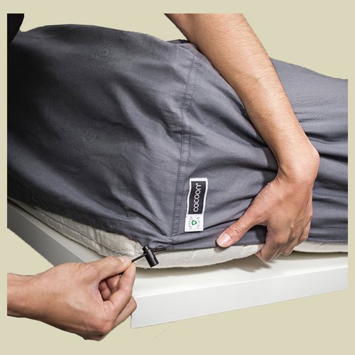 Cocoon Insect Shield Protection Sheet Maße: 200 x 100 cm Farbe: elephant grey