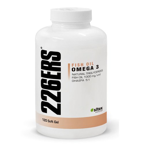 226ers Fish Oil Omega3 120 Units Neutral Flavour Capsules Weiß