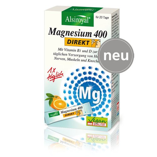 Alsiroyal Magnesium 400 Direkt 20Stück Orange