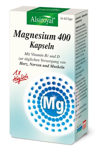 Alsiroyal Magnesium 400 - 60Kapseln