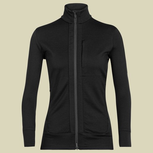 Icebreaker Quantum III LS Zip Women Größe XL Farbe black
