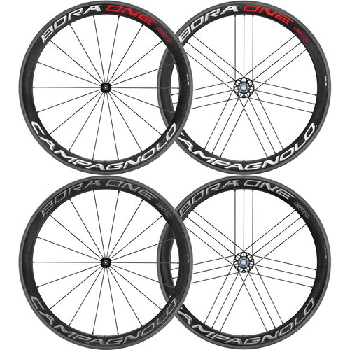 Campagnolo Bora One 50 2018-Laufradsatz für Faltreifen - Shimano/SRAM  - Dark Label