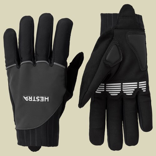 Hestra Bike Reflective Long 5-finger Größe 7 Farbe dark grey
