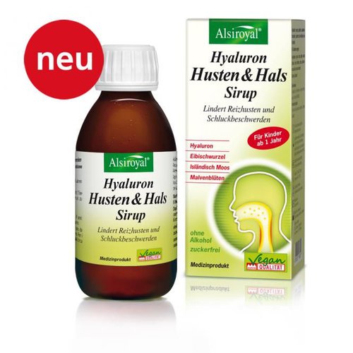 Alsiroyal Hyaluron Husten&Hals Sirup