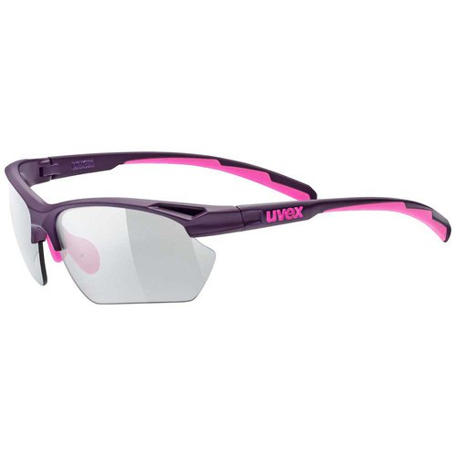 Uvex Sportstyle 802 V S Photochromic Sunglasses Schwarz,Rosa Variomatic SmokeCAT1-3