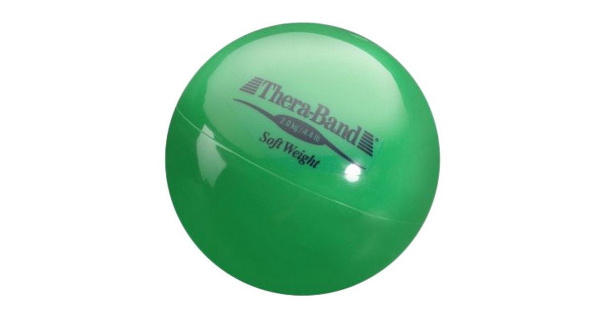 Theraband Soft Weight Medicine Ball 2kg Grün 2 kg