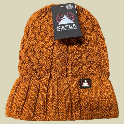 Katla Cable Knit Hat Größe one size Farbe braun