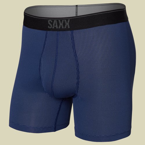 Saxx Quest Quick Dry Mesh Boxer Brief Fly Größe M  Farbe midnight blue II