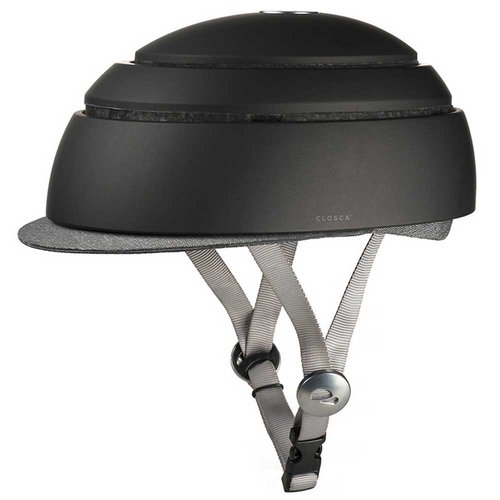 Closca Classic Foldable Urban Helmet Schwarz L