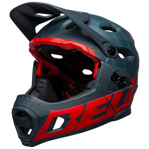 Bell Super Dh Mips Downhill Helmet Blau S