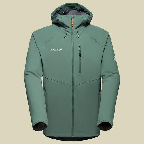 Mammut Ultimate Comfort SO Hooded Jacket Men Größe L  Farbe dark jade
