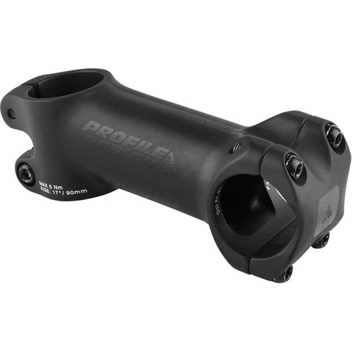 Profile 1/Seventeen +/-17 Degree Stem with Black Logo - 90mm