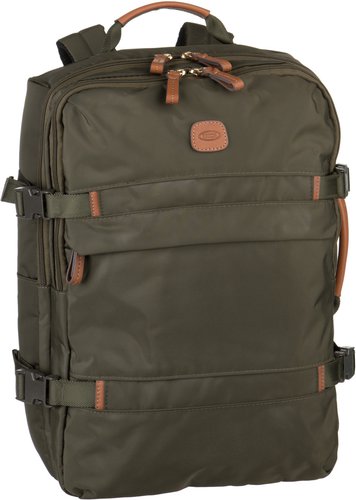 Bric's X-Travel Rucksack 43759  in Oliv (21.4 Liter), Laptoprucksack