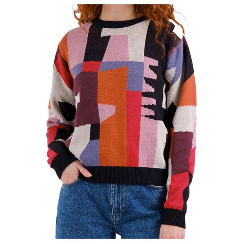 Dedicated Women's Sweater Arendal Abstract Chaos
