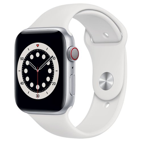 Apple Series 6 Gpscellular 44 Mm Watch Weiß