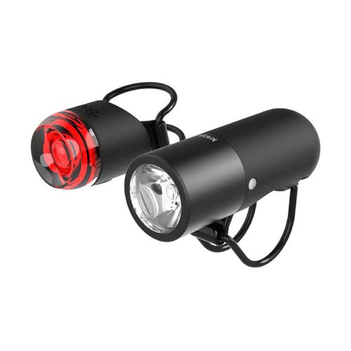 Knog Plugger Light Set Schwarz 350  10 Lumens