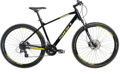 Sign Mountainbike, 24 Gang Shimano ALTUS RD-M310 Schaltwerk, für Damen und Herren