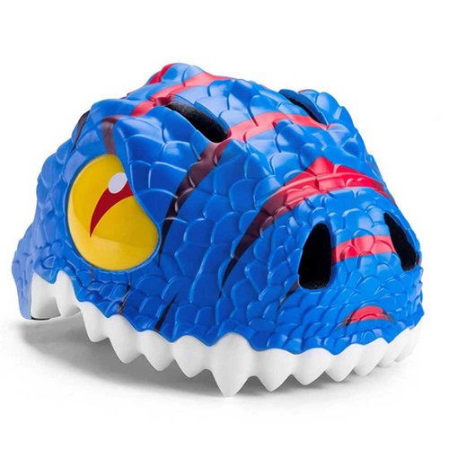 Crazy Safety Dragon Urban Helmet Blau