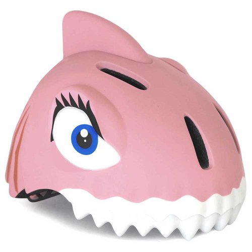 Crazy Safety Shark Urban Helmet Rosa