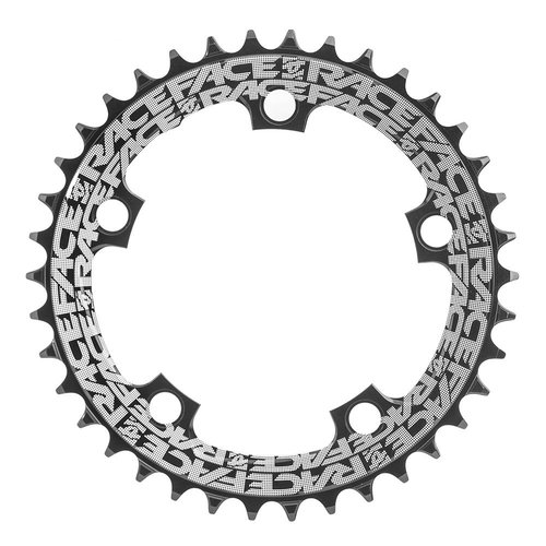 Race Face Narrow Wide 110 Bcd Chainring Schwarz 38t