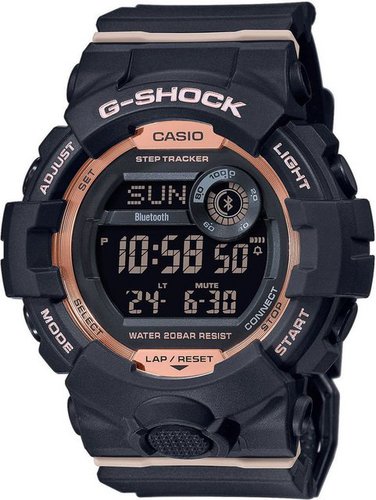 Casio G-shock GMD-B800-1ER Smartwatch, Armbanduhr, Damen, Herren, Schrittzähler, Timer, Android, iOS