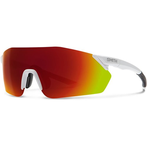 Smith Velocity Reverb Mirror Sunglasses Weiß ChromaPop Sun Red MirrorCAT3