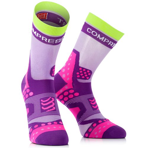 Compressport Compressport Pro-Racing-Socks Ultra Light Run High Purple.