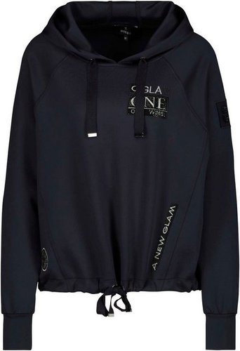 Hoodie Monari Pullover Mit Kapuze Monari Hoodie Mit 3/4-Arm Und