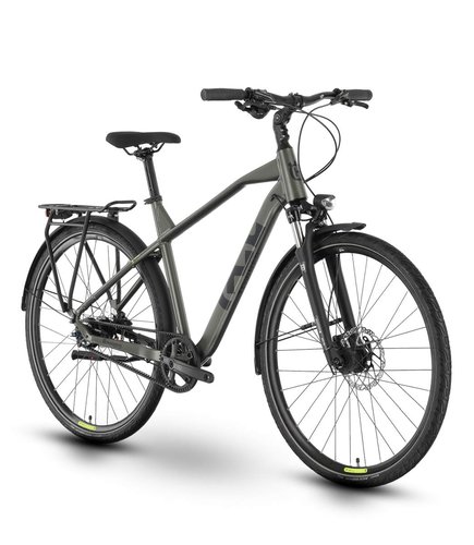 Husqvarna Towner B3 Trekking Fahrrad matt grün 2024 56 cm L  Trekkingräder