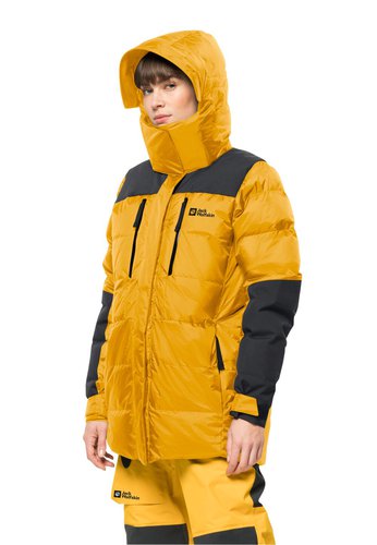 Jack Wolfskin 1995 Series Cook Jacket Women Expeditions-Daunenjacke Damen XS burly yellow xt Burly Yellow XT