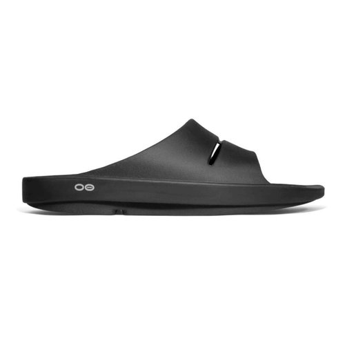 Oofos OOahh Sandalen Schwarz Unisex, Größe 39 - EUR